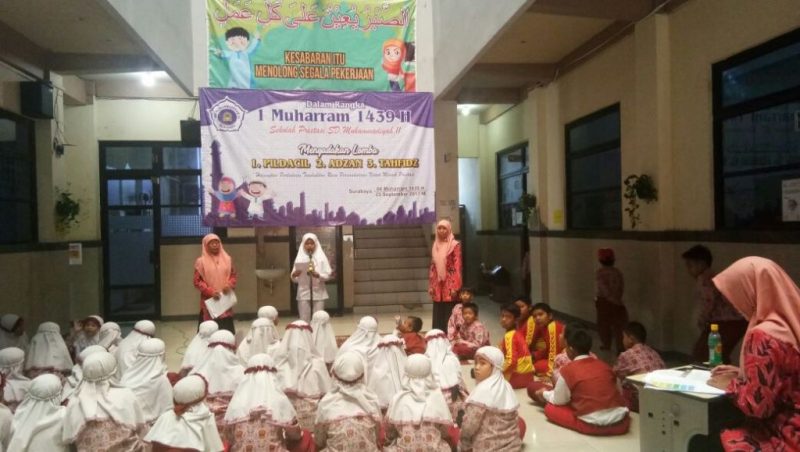 Peringati Tahun Baru Islam SD Muhammadiyah 11 Surabaya 