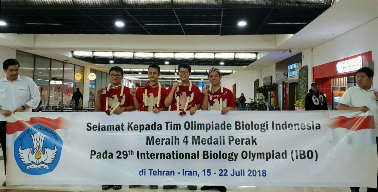 Selamat! Pelajar Indonesia Raih Empat Medali Dalam Olimpiade Biologi ...