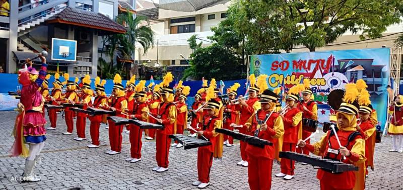Kompetisi Drumband  Dibuka Diikuti 600 Peserta Pwmu co 