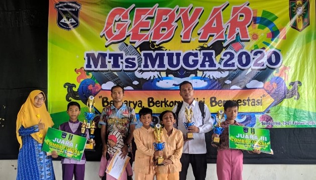 Gebyar MTs Muga Bojonegoro digelar sangat meriah di Perguruan Muhammadiyah Sumberrejo, Bojonegoro, Selasa-Rabu (25-26/2/2020).