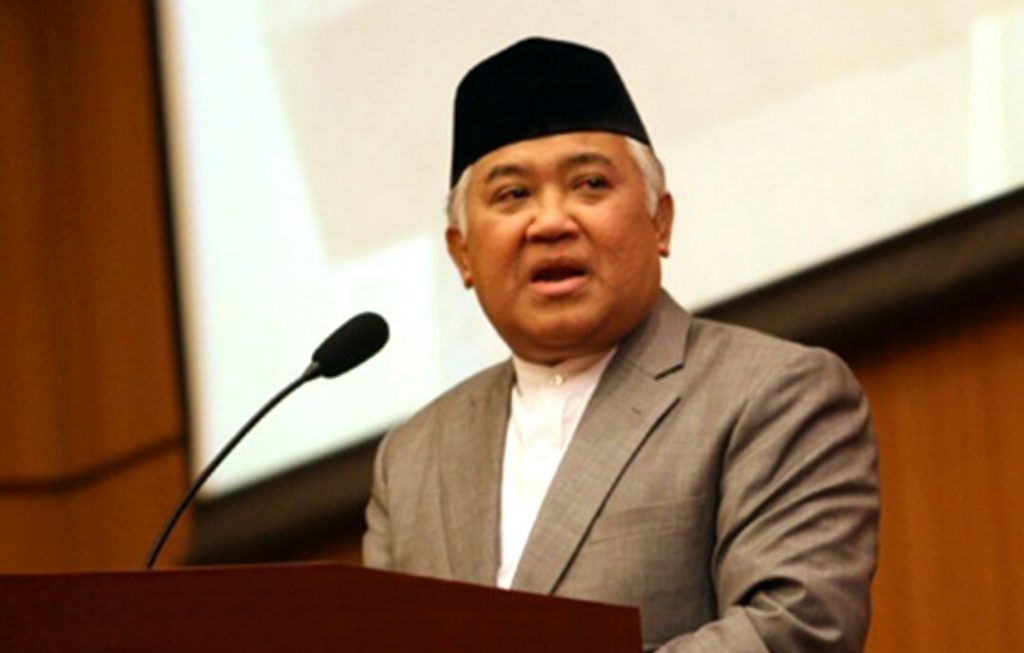 Pidato Din Syamsuddin di Kongres Umat Islam Indonesia (KUII) Ke-7 Pangkalpinang, Bangka Belitung, Rabu-Sabtu 26-29 Pebruari 2020.