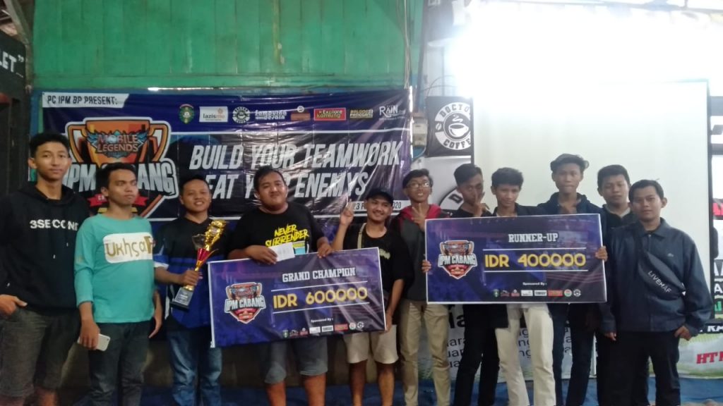 Mobile Legends IPM Cabang Championship (MLIPMCC) diselenggarakan Pimpinan Cabang Ikatan Pelajar Muhammadiyah (IPM) Balongpanggang, Ahad (23/2/20).