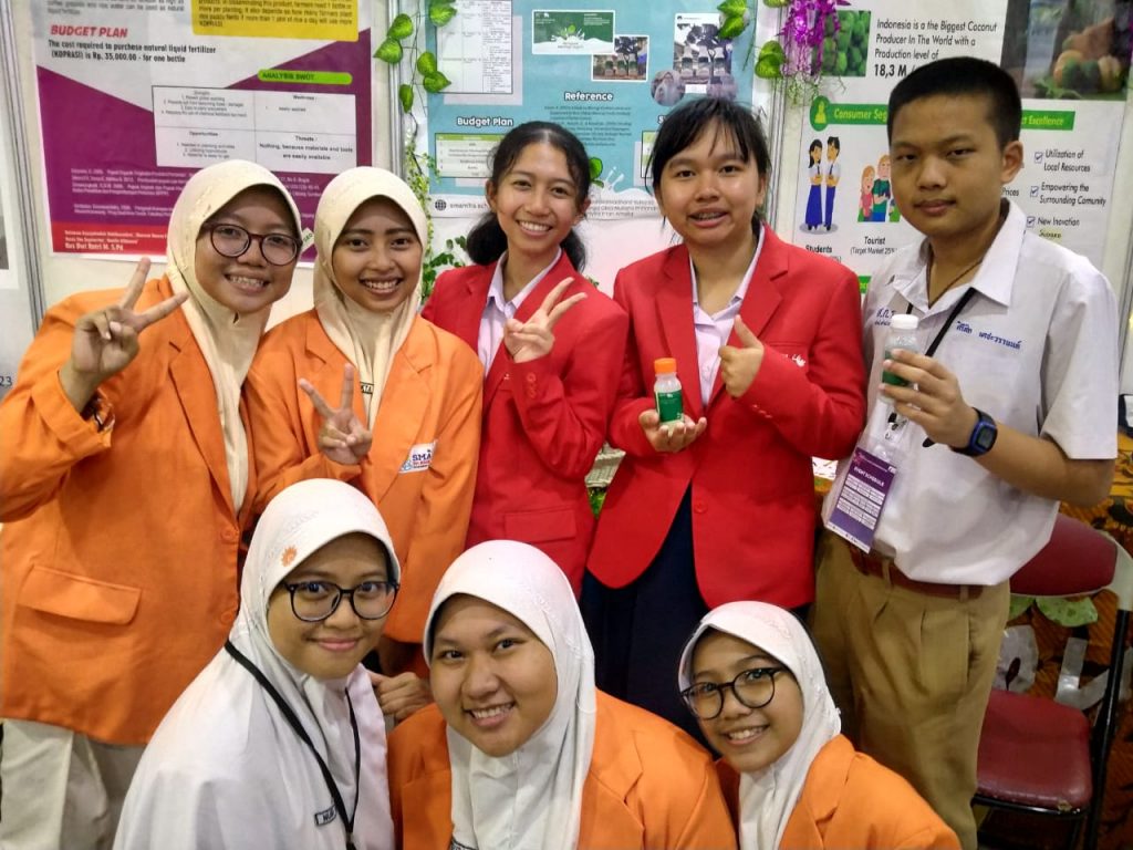 Yoghurt Daun Kelor siswa Smamita juara karya ilmiah pada ASEAN Innovative Science and Entrepreneur Fair 2020, Jumat-Ahad (14-16/2/20).