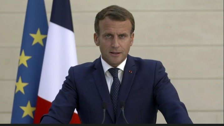 Presiden Perancis Emmanuel Macron.