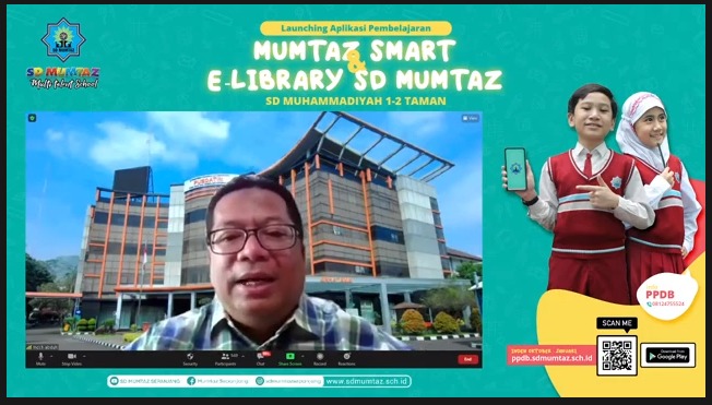 SD Mumtaz rilis aplikasi Mumtaz Smart dan e-Library. Dalam launching tersebut turut mengundang Ahli Utama Pengembang Kemdikbud.