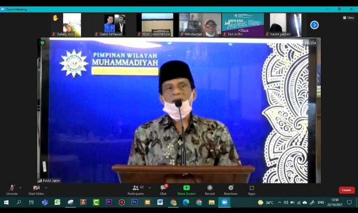Ketua FKUB Jatim Drs H A Hamid Syarif MH: Soal Moderasi Muhammadiyah Tidak Perlu Diceramahi (Nely Izzatul/PWMU.CO)