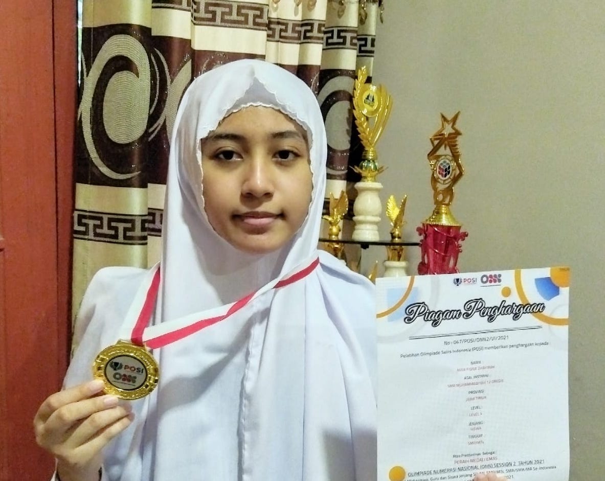 Siswa Spemdalas Sabet Medali Olimpiade Numerasi Nasional Pwmu Co