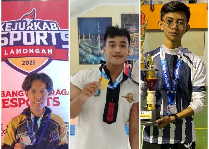 Mahasiswa Umla raih Gold dan Silver Medals di ajang Kejuaraan Kabupaten (Kejurkab) KONI Lamongan yang digelar pada Jumat-Ahad (12-14/11/2021).