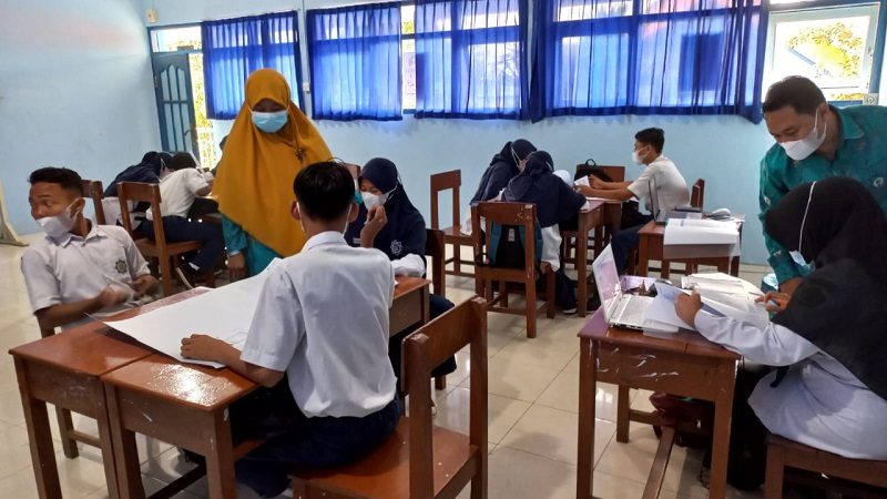 Evaluasi kinerja guru, MTs Muhammadiyah 9 Wotan Panceng Gresik mengadakan Supervisi Pembelajaran (Supem) yang dilaksanakan Rabu (9/2/22) dan Selasa, (15/2/22).