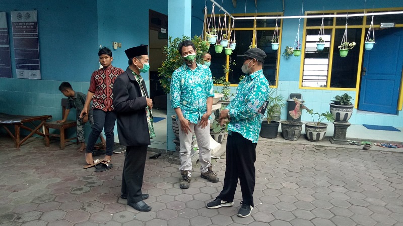 Rencana bangun panti asuhan, MPS Ngagel melakukan studi banding ke Panti Asuhan Muhammadiyah (PAM) Kenjeran, Selasa (8/2/22).