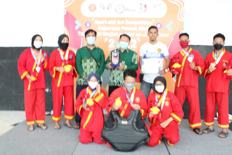 Smamda Juara Umum Sports and Art Competition, Liputan Ernam kontributor PWMU.CO Sidoarjo