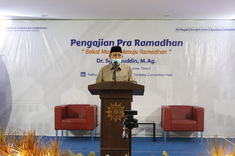 Sambut Ramadhan dengan Gembira Lewat Amalan Ini, liputan Yanita Intan Sariani kontributor PWMU.CO Gresik