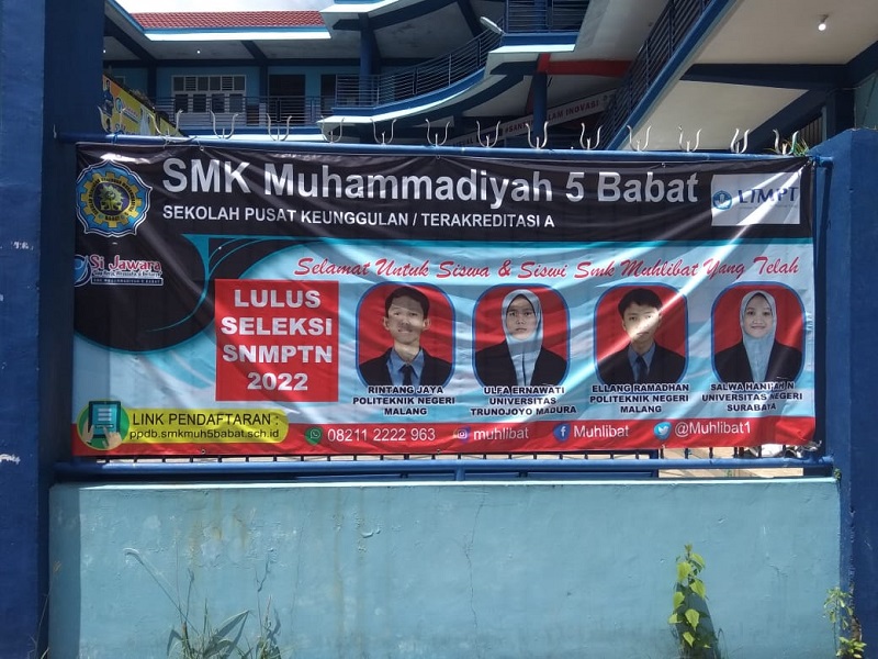 Empat Siswa SMK Muhlibat Lolos Seleksi SNMPTN, liputan Qomari kontributor PWMU.CO