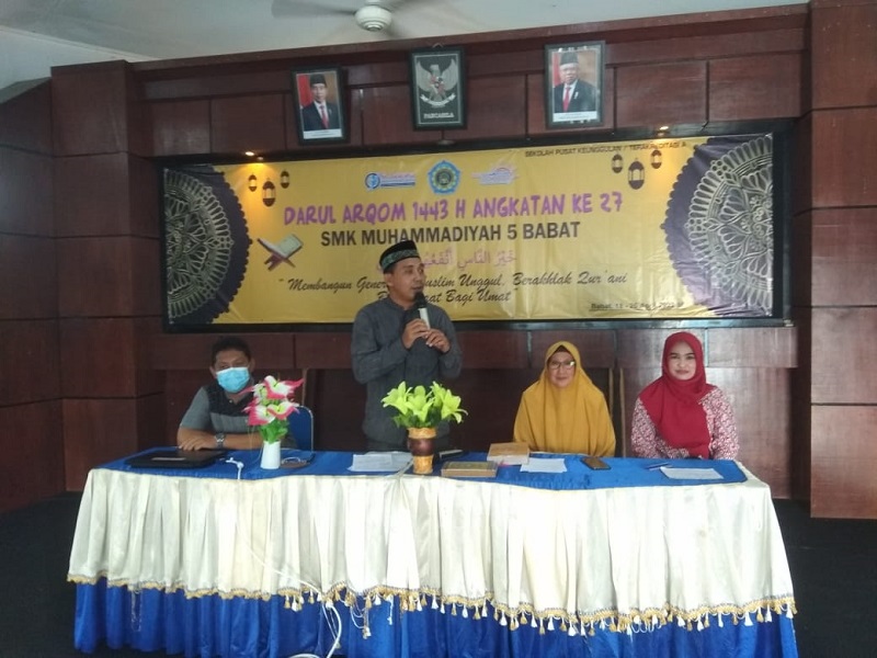 SMK Muhlibat Bangun Generasi Muslim Unggul, liputan Qomari kontributor PWMU.CO