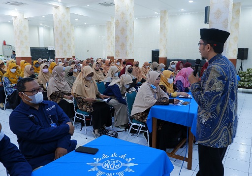 Tidak ada guru marah-marah di Kurikulum Merdeka. Liputan Aryanto, kontributor PWMU.CO dari SMK Muhammadiyah 8 Surakarta (Modelska).