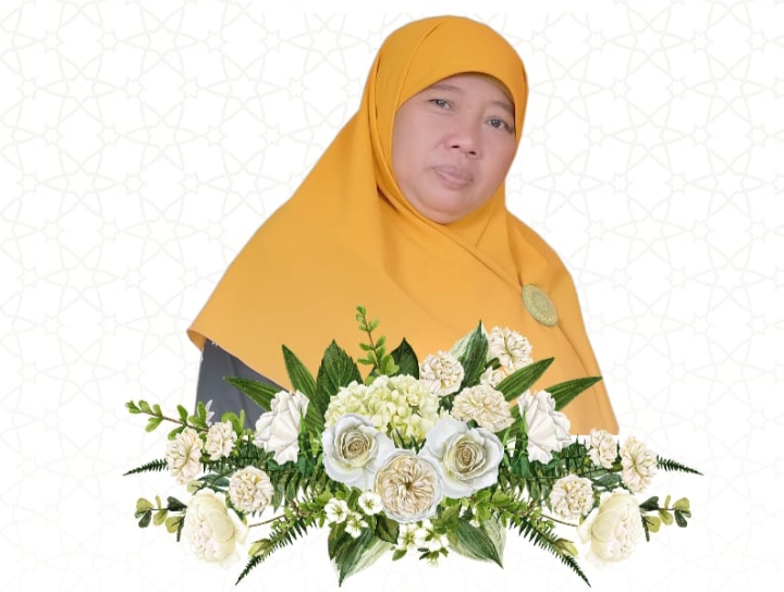 Lilis Ernawati, Kepala TK Aisyiyah 60 Mencorek yang berpulang mendadak pada Kamis (25/8/2022). Sehari sebelum wafat ia mengingatkan para guru untuk berseragam PGRI (Nely Izzatul/PWMU.CO)