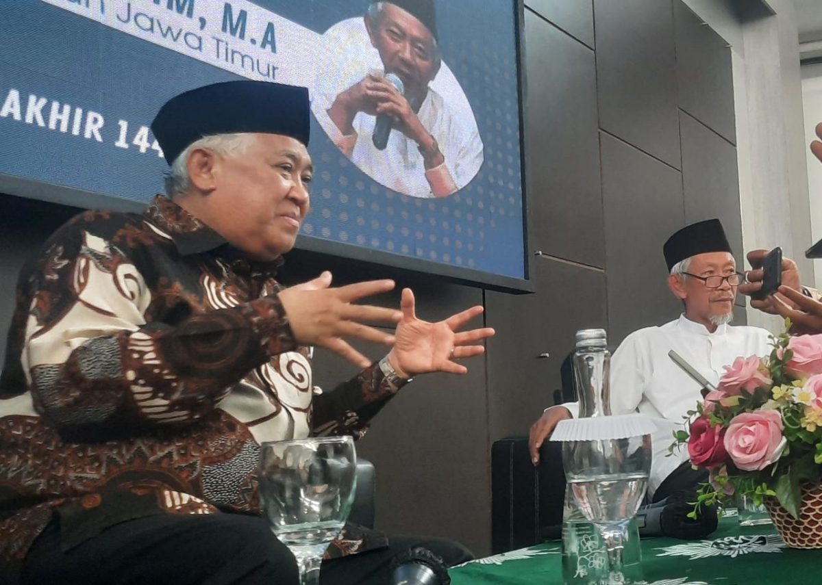 Din Syamsuddin Usul Anggota Pp Muhammadiyah 17 Orang Atau Lebih Selalu Mencerahkan Dan 6483