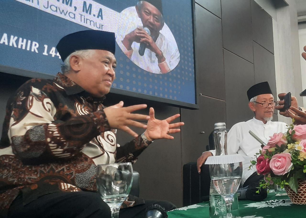 Din Syamsuddin Usul Anggota PP Muhammadiyah 17 Orang Atau Lebih | PWMU ...