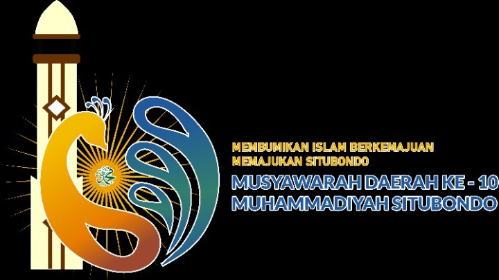 Ada Merak Africa van Java di Logo Musyda Ke-10 Muhammadiyah Situbondo, liputan kontributor PWMU.CO Kabupaten Situbondo Pandu Anom Nayaka
