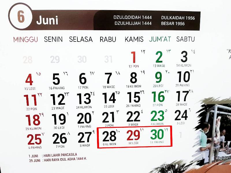 Libur Idul Adha Tiga Hari Sesuai Usul Muhammadiyah PWMU.CO Portal