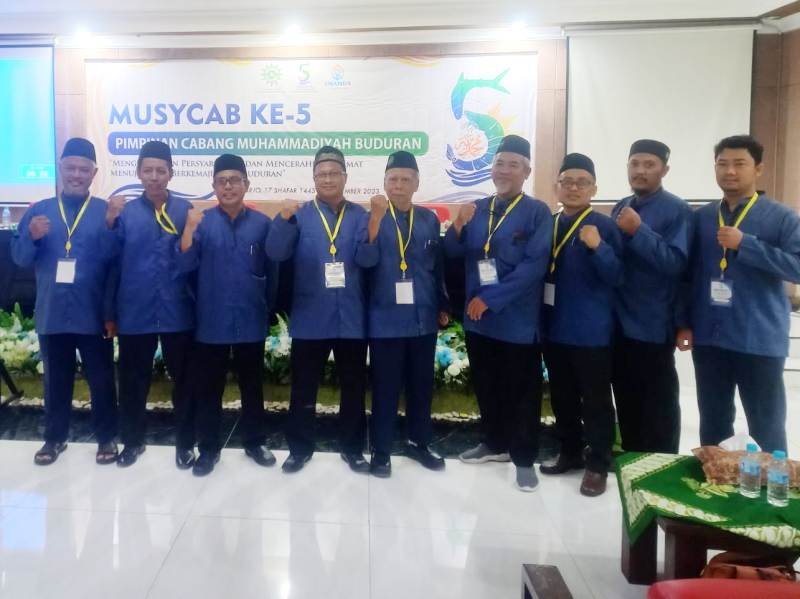 Musycab Pcm Buduran Ini Pimpinan Terpilih Pwmu Co Portal Berkemajuan