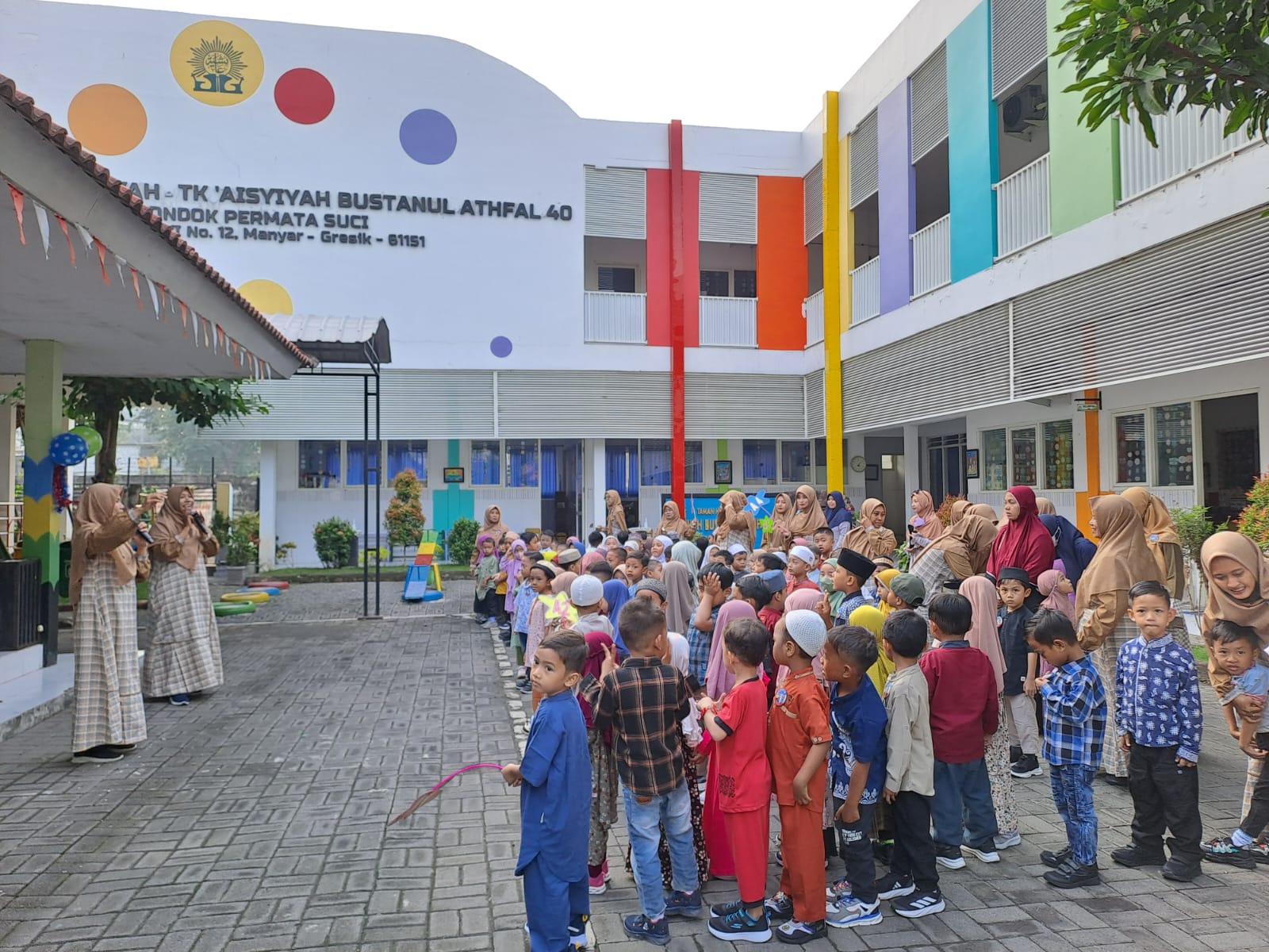 Ratusan Siswa Baru Mengikuti Mpls Hari Pertama Di Tk Aisyiyah Pps