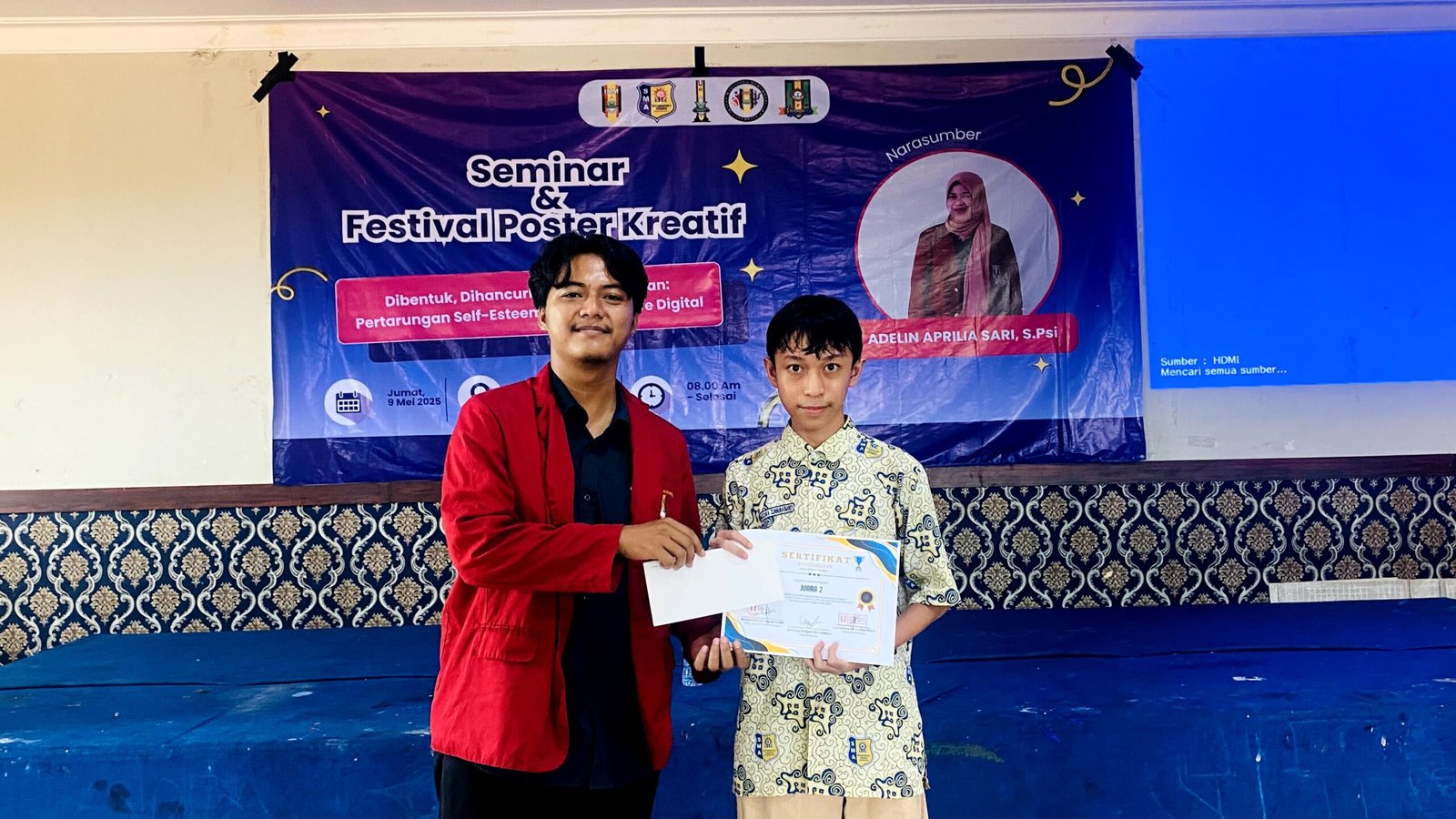 Festival Poster Kreatif Siswa Kembar Smamga Surabaya Sabet Juara (2)