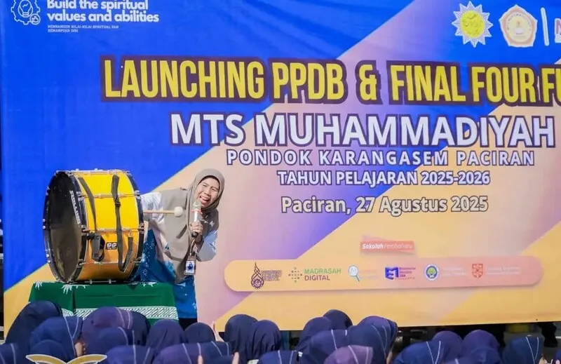 Madtsamuda Paciran Meriahkan Launching PPDB 2026/2027 dengan Final Four Futsal