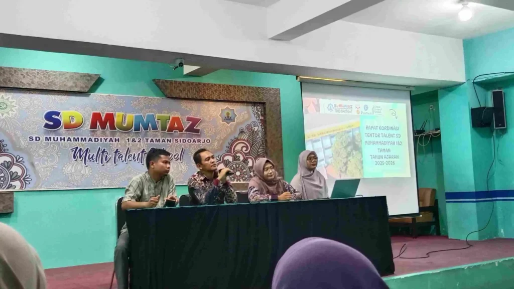 SD Mumtaz Gelar Kegiatan Koordinasi Persiapan Kelas Talent