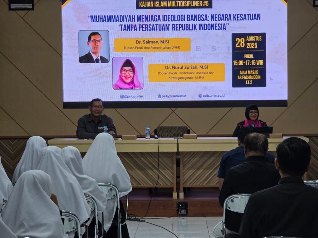 Muhammadiyah Menjaga Ideologi Bangsa: Negara Kesatuan ‘Tanpa Persatuan’ Republik Indonesia