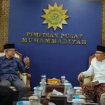 Haedar Nashir Terima Silaturahmi Gus Yahya di Kantor PP Muhammadiyah