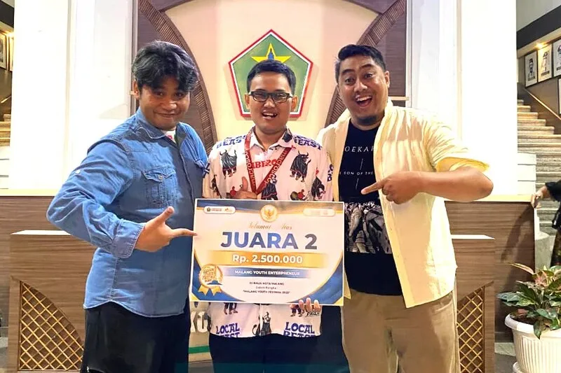 Korda SUMU Malang Raya Sabet Juara 2 di Ajang Malang Youth Entrepreneur 2025