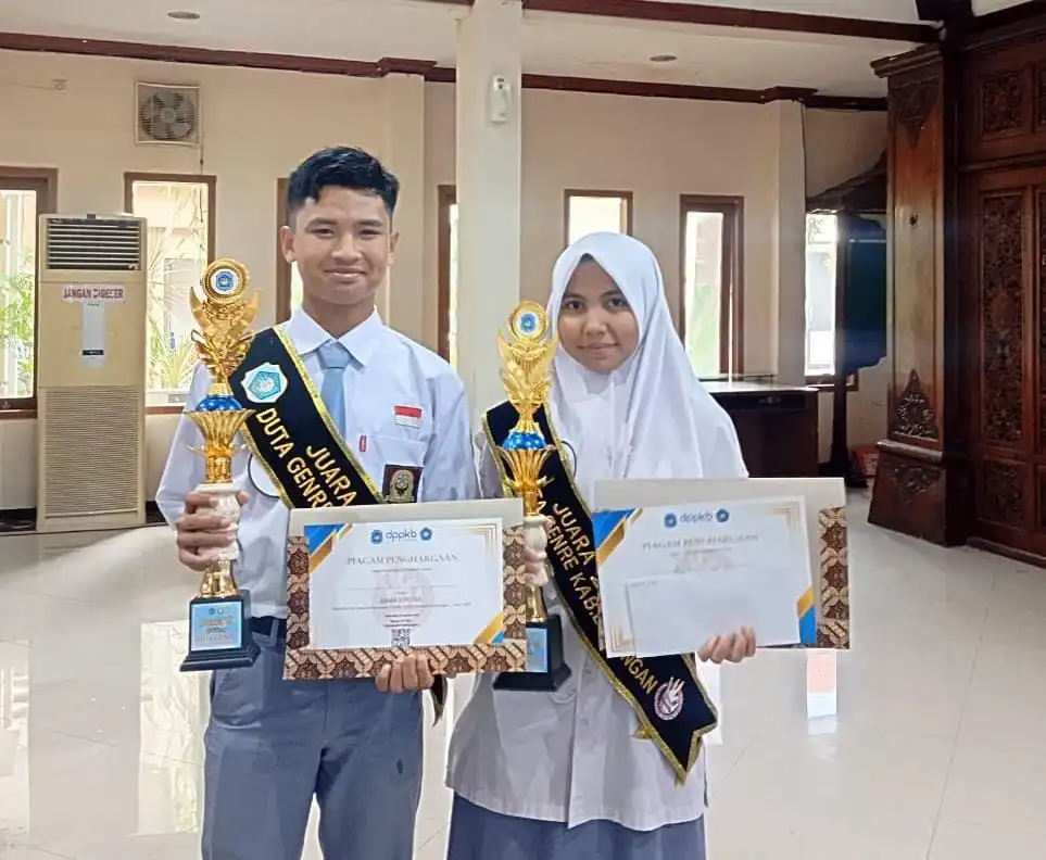 Dua Siswa SMA MUHIBA Raih Juara 2 Duta Genre Kabupaten Lamongan 2025