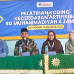 SD Muhammadiyah 4 Zamzam Cetak Guru Inovatif lewat Pelatihan Koding dan Kecerdasan Artifisial