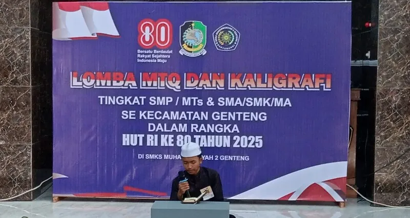 Inilah Para Juara Lomba MTQ Tingkat SLTA di SMK Muda Genteng