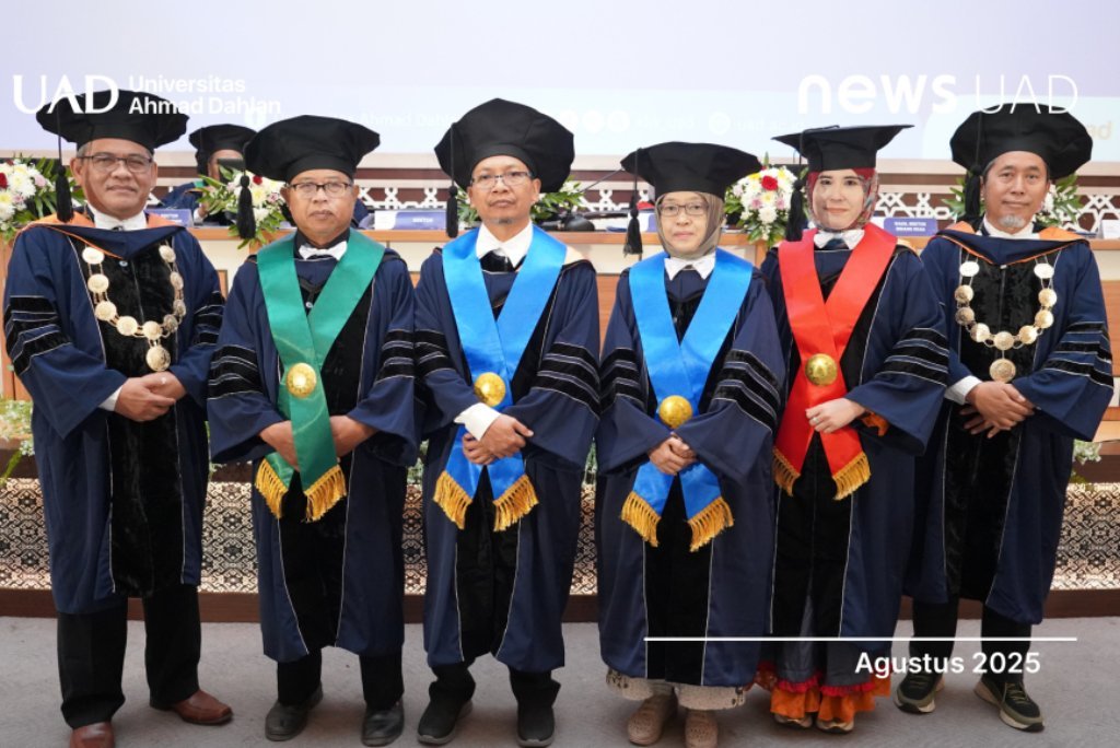 UAD Tambah 4 Guru Besar, Teguhkan Kiprah sebagai Community Service University