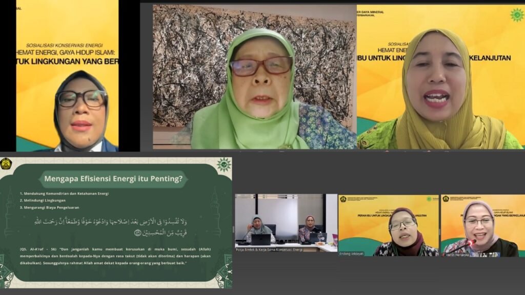 Mendorong Gaya Hidup Hemat Energi Berbasis Nilai Islami di Lingkungan Keluarga