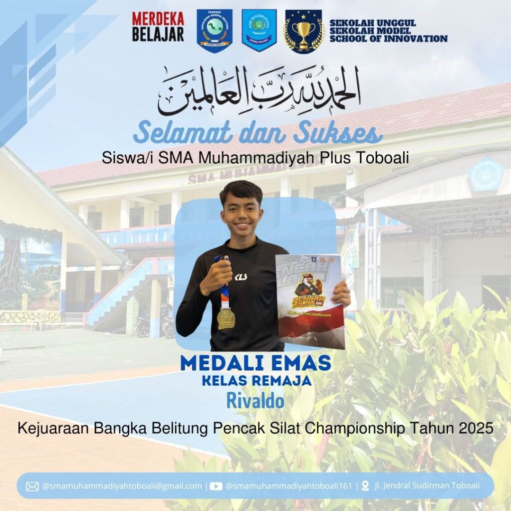 Siswa SMA Muhammadiyah Toboali Borong Medali Emas dan Perak di Kejuaraan Pencak Silat Bangka Belitung
