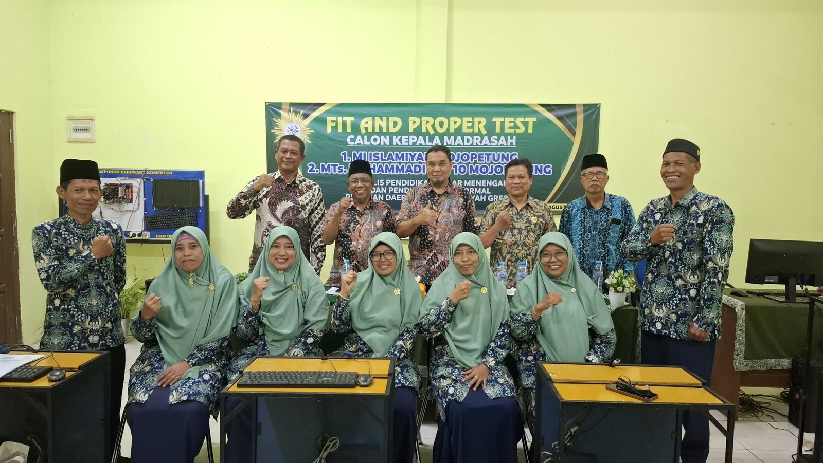 Majelis Dikdasmen PNF PDM Gresik Adakan Fit and Proper Test Calon Kepala Madrasah
