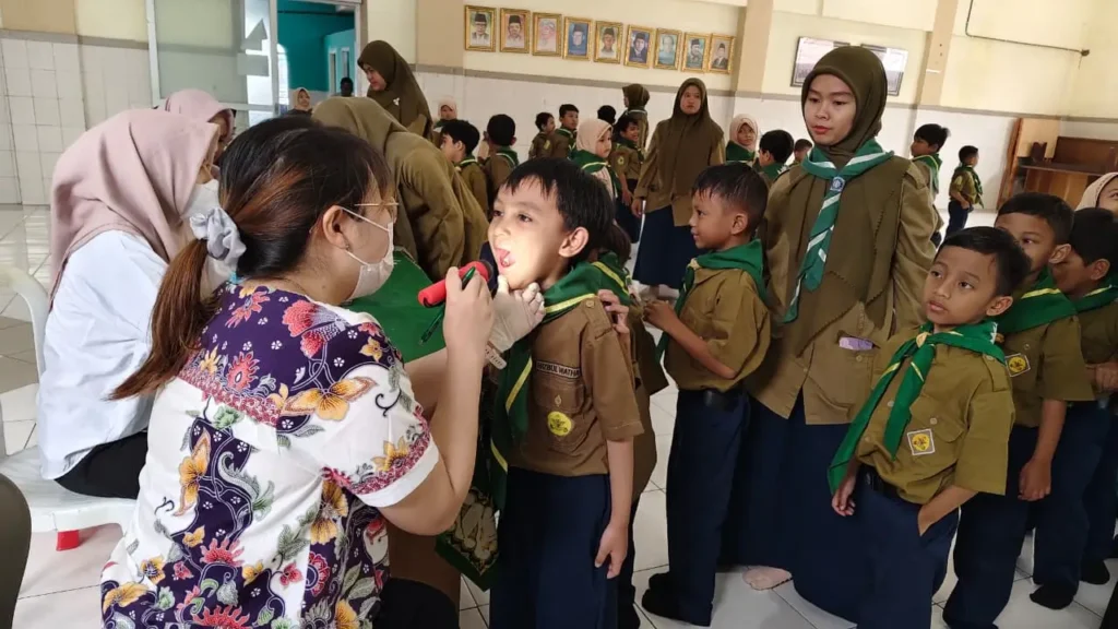 Wujudkan Sekolah Sehat: SD Mumtaz Gelar Periksa Kesehatan Siswa dan Guru
