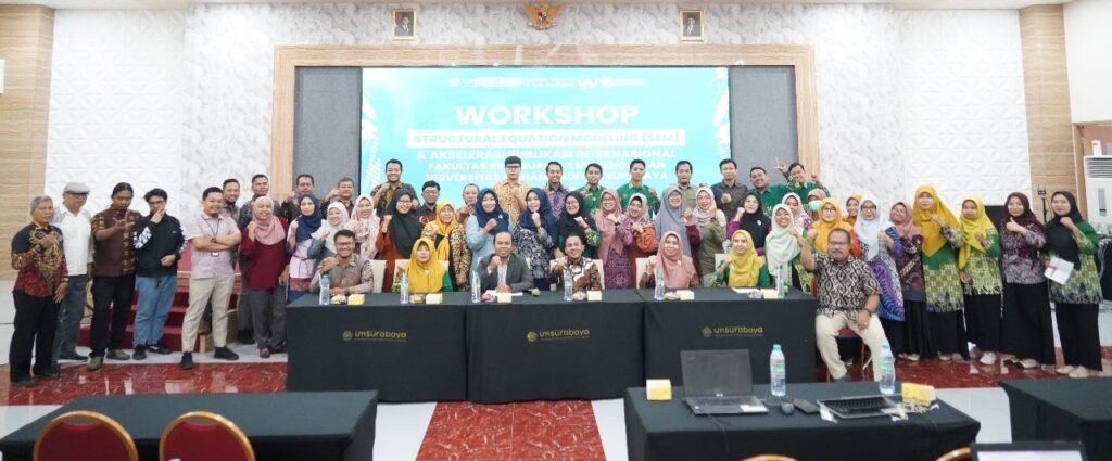 FKIP UM Surabaya Dorong Peningkatan Kualitas Riset serta Publikasi Internasional melaui Workshop SEM