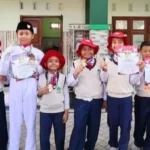 Lima Atlet SD Almadany Borong Prestasi dalam Lomba Taekwondo Tingkat Jatim