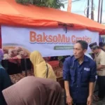 1000 BaksoMu Gratis! Milad ke-23 Lazismu Blitar Bikin Jamaah Tersenyum di Masjid Nurul Iman