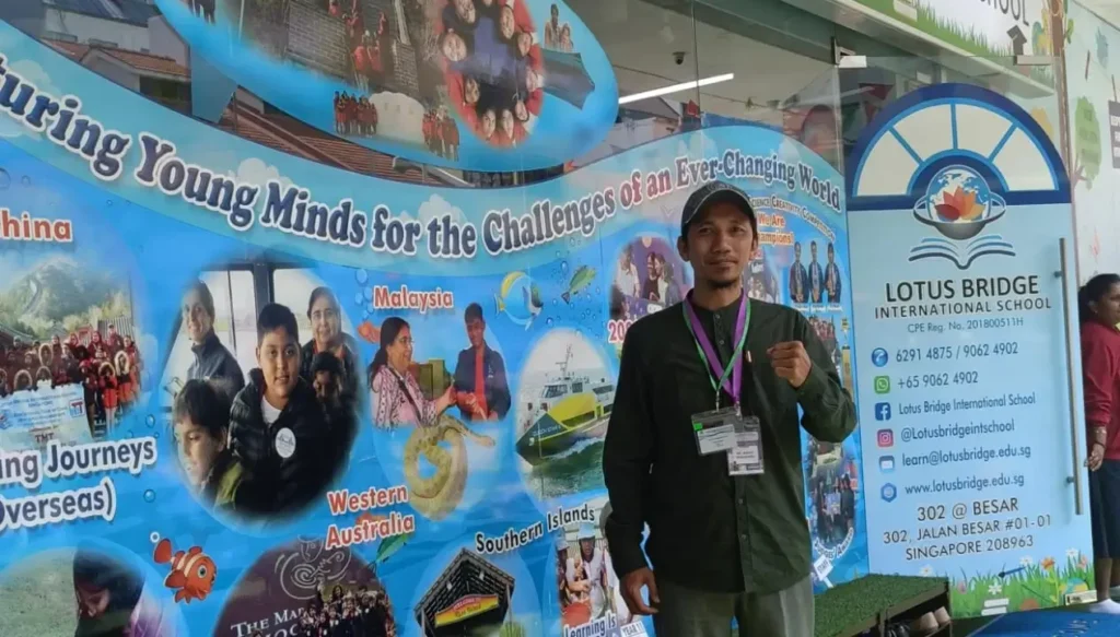 Hari Ketiga di Singapura, Kepala Masela Berkunjung ke Lotus Bridge International School