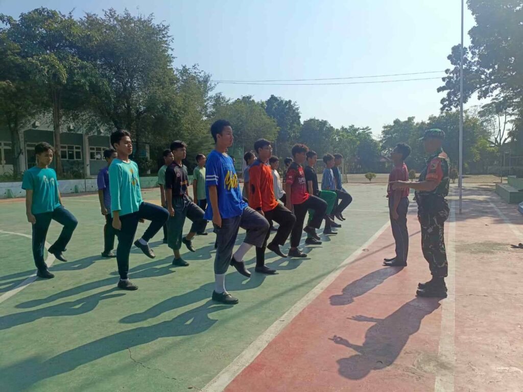 Santri SPEAM Laksanakan Latihan Intensif PBB untuk Persiapan Lomba Piala Dandim HUT ke-80 RI