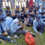 Siswa SMK Muhammadiyah 10 Mantup Eratkan Kebersamaan Usai Gerak Jalan HUT RI