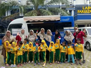 Ratusan Siswa TK Aisyiyah di Candi Antusias Ikuti Skrining Kesehatan Gigi di Umsida