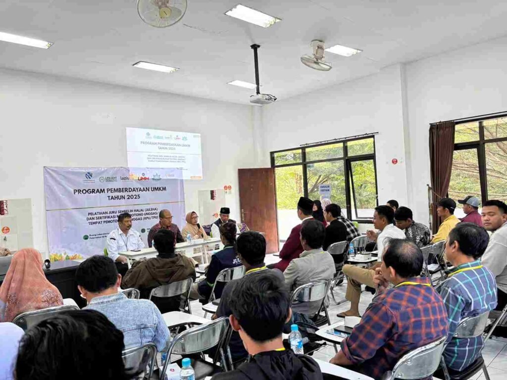 UMM Latih Puluhan Juru Sembelih Halal