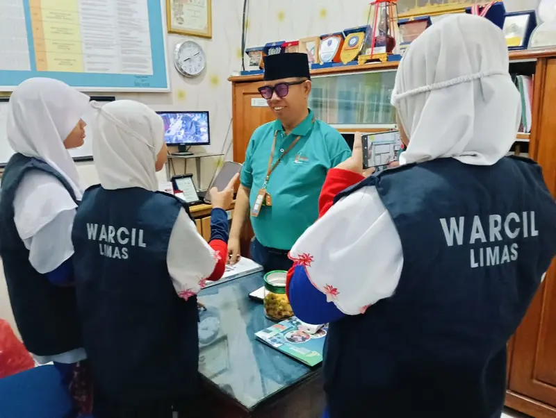 Semangat Wartawan Cilik SDM Limas Liput Semarak Kemerdekaan HUT RI ke-80