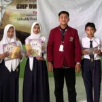 Seni sebagai Pelampiasan, Mahasiswa KKN UM Surabaya Beri Ruang Aman